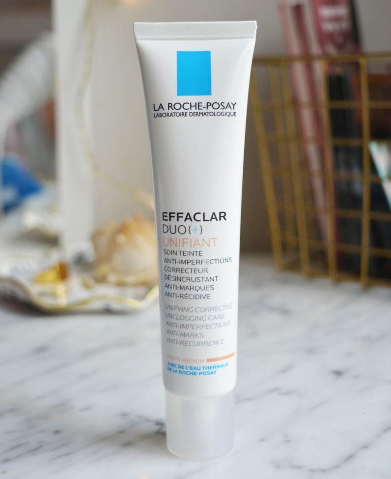 La Roche-Posay Effaclar Duo (+) Unifiant: Acne Treatment Cream, Medium Shade - Reduce Blemishes &amp; Prevent Recurrence for Oily, Acne-Prone Skin La Roche-Posay Effaclar: Acne Treatment Cream for Oily Skin Effaclar Duo Unifiant, acne treatment cream, oily skin moisturizer, mattifying cream, blemish reduction cream, La Roche Posay Effaclar, non-comedogenic moisturizer, makeup base for oily skin, acne cream, oily skin, blemishes, skin imperfections, mattifying, moisturizing, makeup base, non-greasy, skincare, be