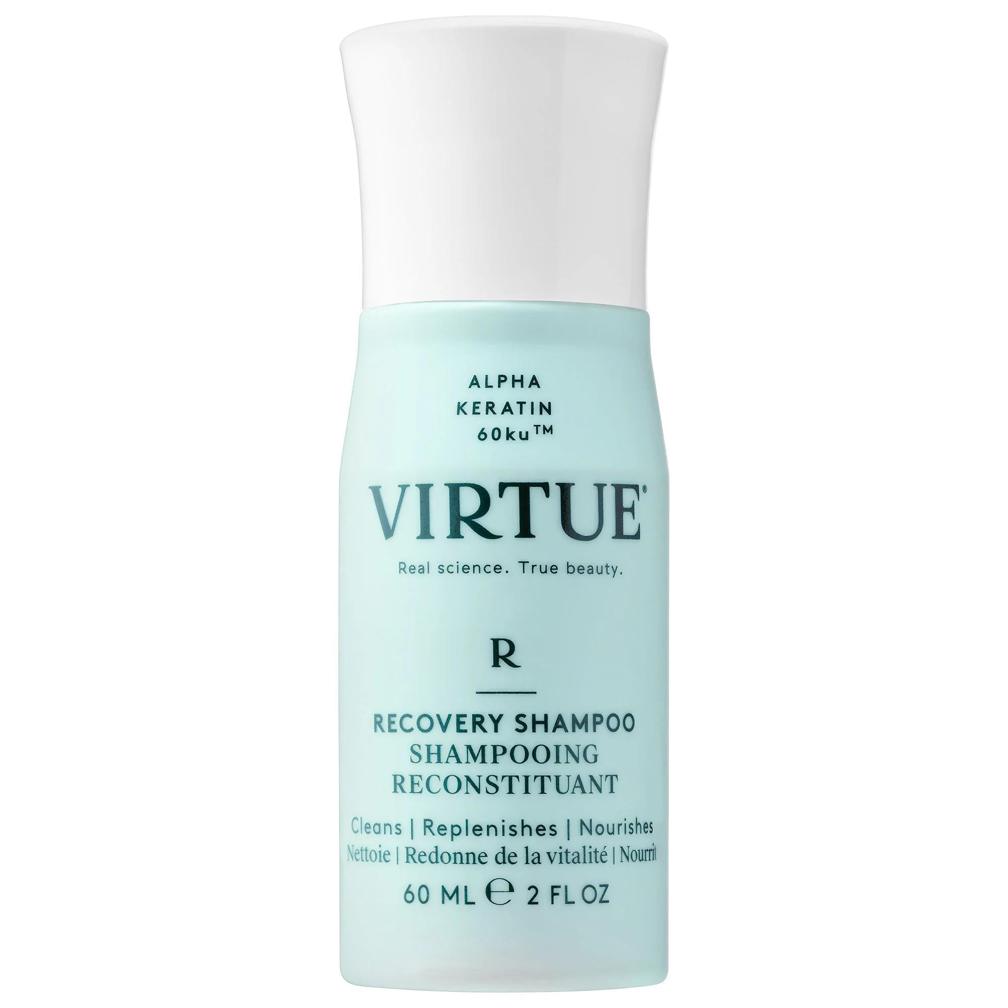 Virtue Mini Hydrating Shampoo for Dry, Damaged & Color-Treated Hair | Sulfate & Paraben Free | Repairs & Moisturizes, Vegan & Cruelty-Free Virtue Hydrating Shampoo | Repair Dry & Damaged Hair, Sulfate-Free hydrating shampoo, shampoo for dry hair, shampoo for damaged hair, shampoo for color treated hair, sulfate free shampoo, paraben free shampoo, vegan shampoo, cruelty free shampoo, hair repair shampoo, moisturizing shampoo, dry hair, damaged hair, color treated hair, sulfate-free, paraben-free, vegan, crue