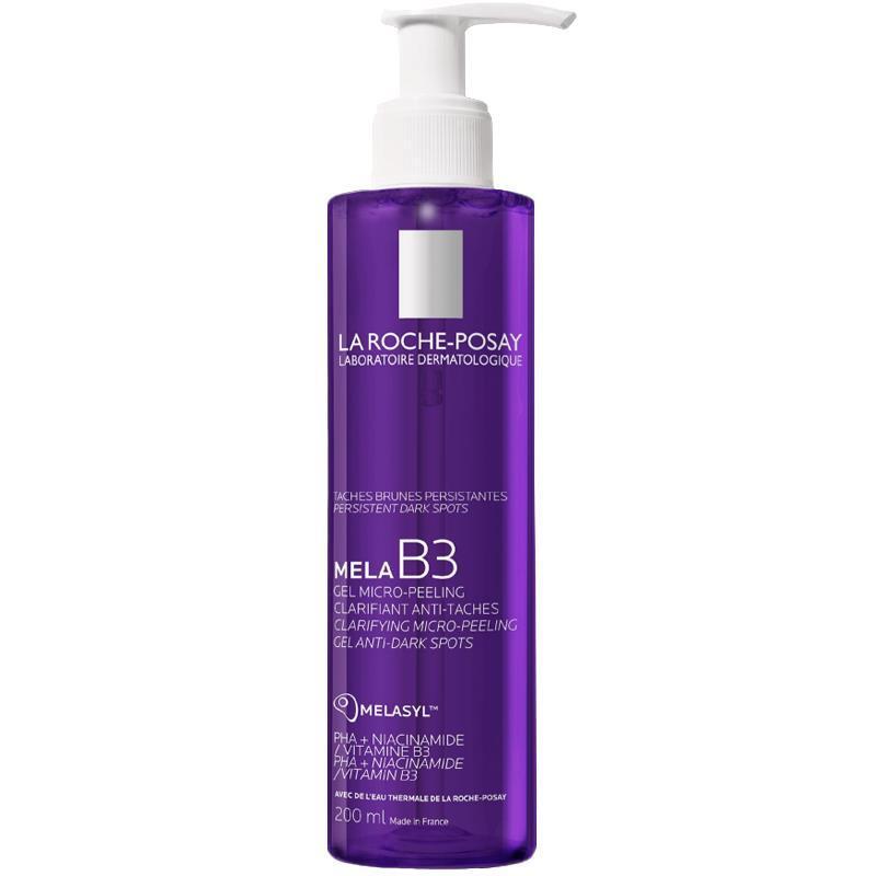 La Roche Posay Mela B3 Dark Spot Correcting Cleansing Gel - Niacinamide & Melasyl for Face & Body, 6.76 fl oz La Roche Posay Mela B3 Dark Spot Correcting Cleansing Gel Dark Spot Correcting Cleansing Gel, La Roche Posay Mela B3, Niacinamide skincare, Melasyl, Hyperpigmentation treatment, Facial cleansing gel, Body cleansing gel, Skincare for dark spots, Gentle cleansing, Dermatologically tested, Skincare routine, Hyperpigmentation solution, Even skin tone, Radiant skin