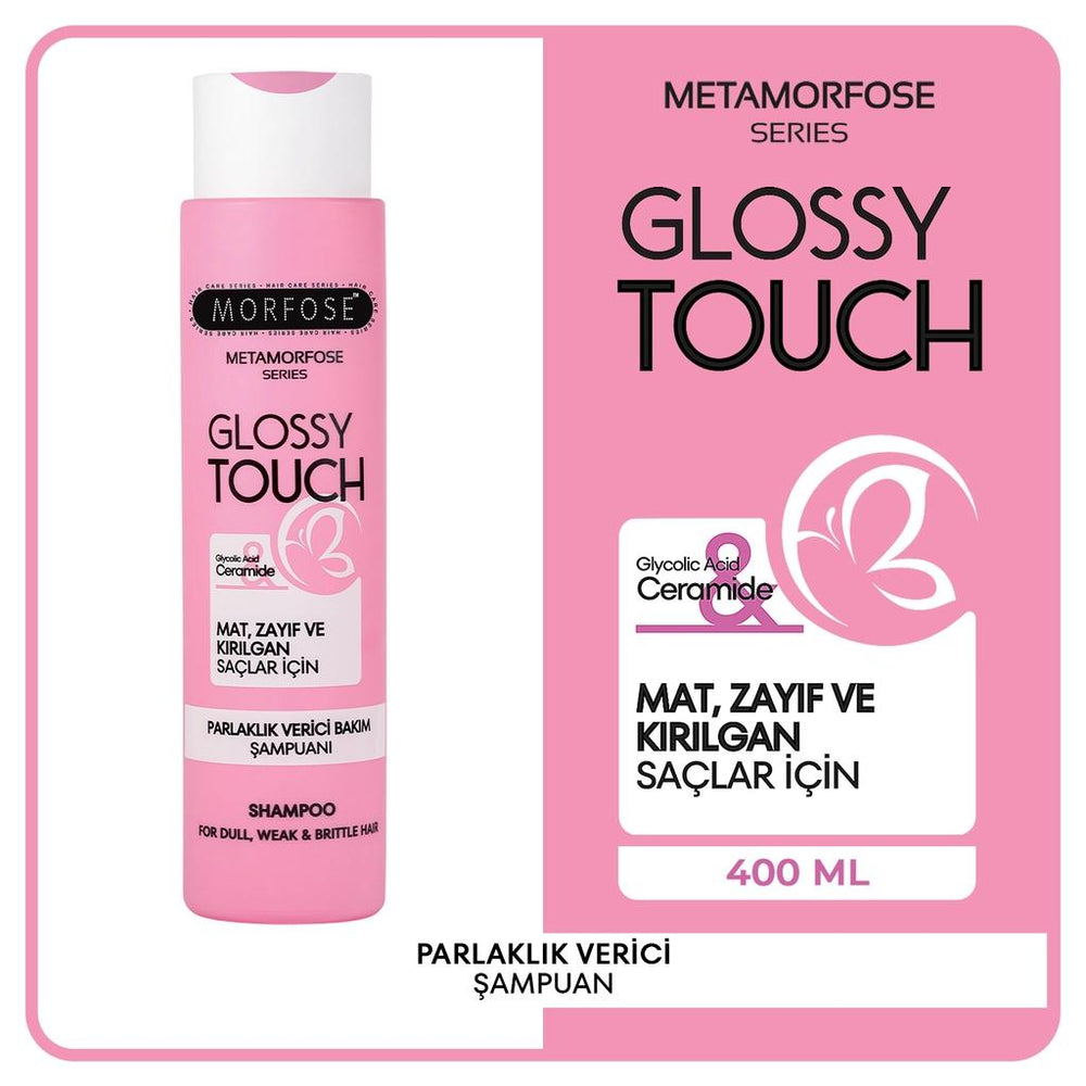 Morfose Metamorfose Glossy Touch Shine Shampoo 400 ml