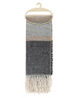 Eklips Black & Beige Scarf - Soft Winter Wrap
