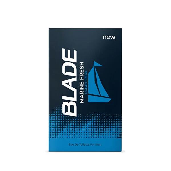 Blade Men's Perfume Edt Marine Fresh 70 ml - Fresh Fragrance for Everyday Use Blade Men's Perfume Edt Marine Fresh 70 ml Men's Perfume, Blade Fragrance, EDT, Marine Fresh Scent, 70 ml Perfume, Men's Grooming, Fragrances for Him, Everyday Fragrance, Fresh Fragrance, Aquatic Scent, Citrus Fragrance