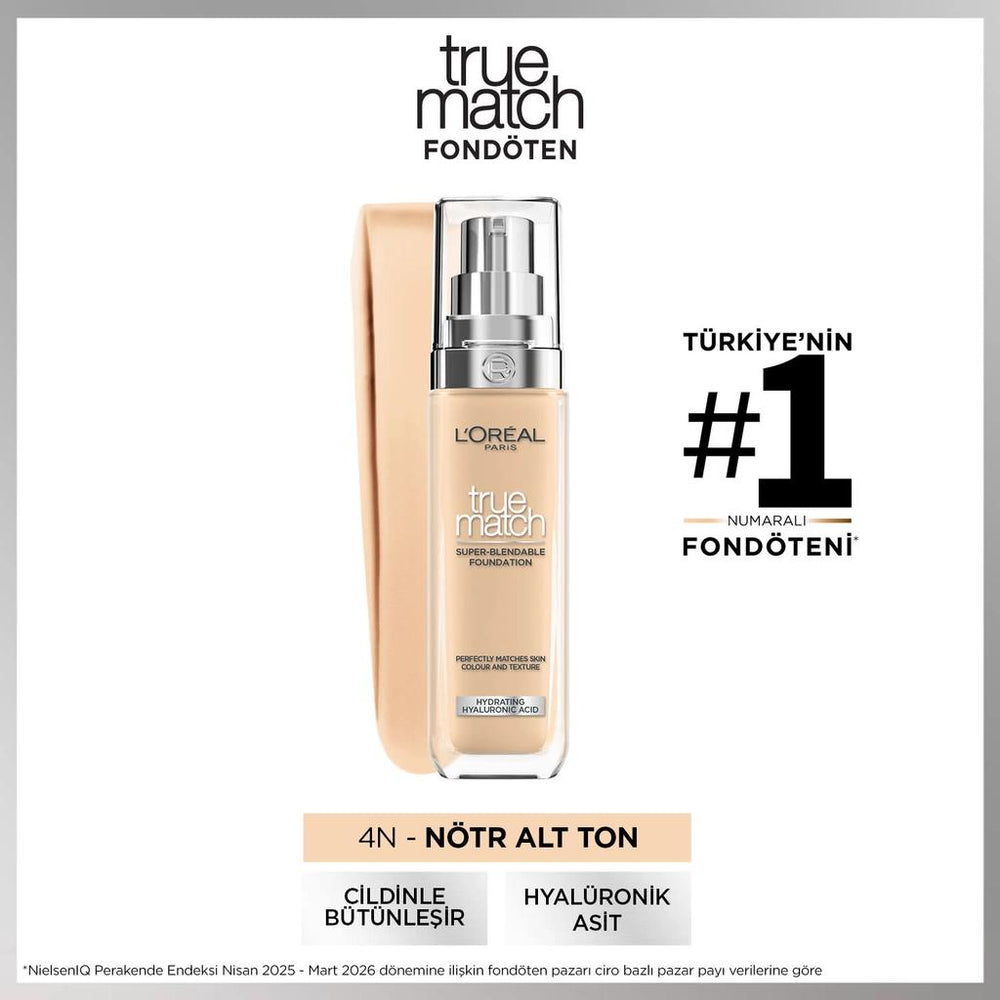 L'Oreal Paris True Match Caring Foundation 4N Neutral