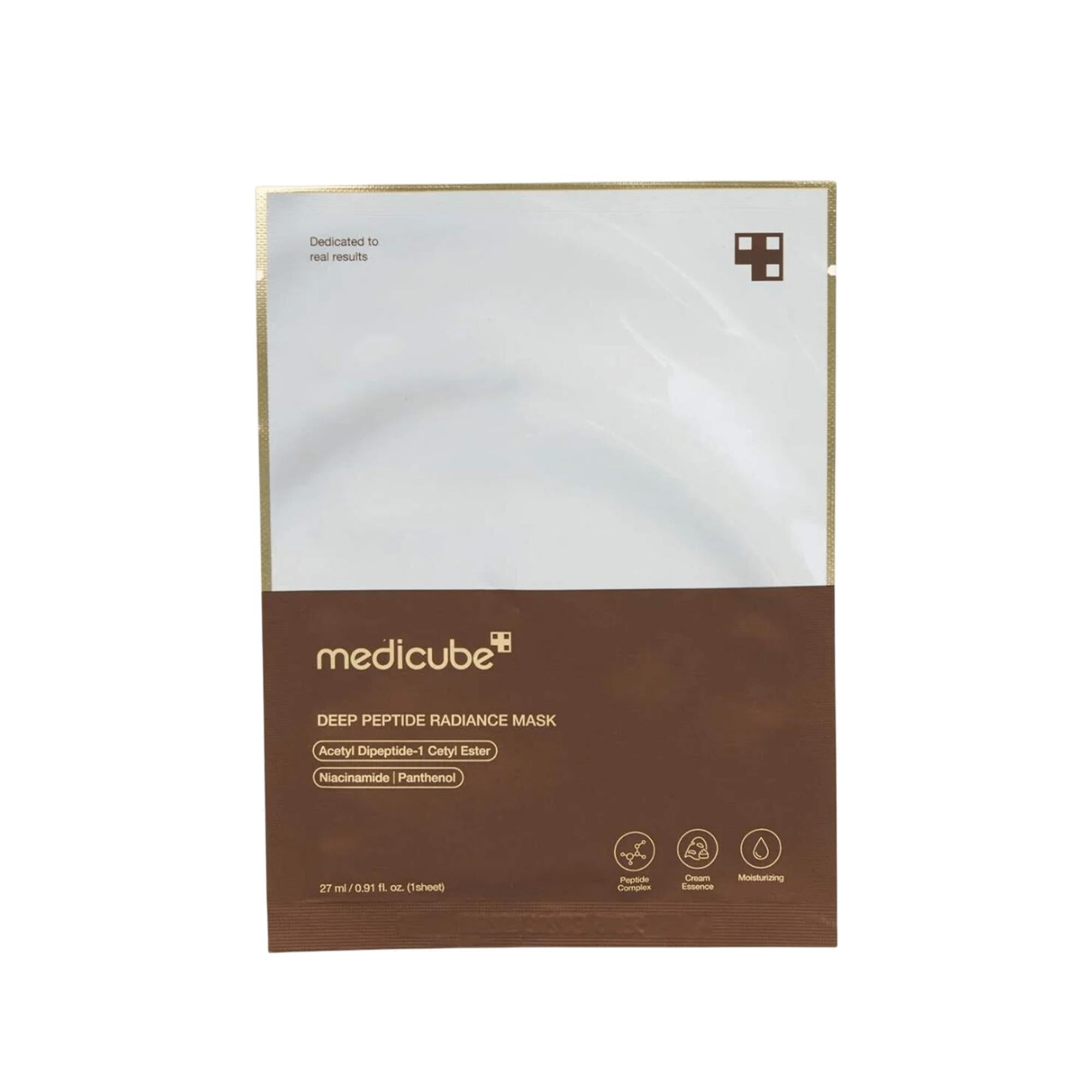 Medicube Deep Peptide Radiance Mask for Glowing Skin 27 ml