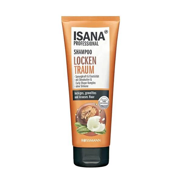 Isana Professional Curly Hair Shampoo - Silicone-Free, Rock Crystal Extract & Pro-Vitamin B5 - 8.45 fl oz Curly Hair Shampoo - Silicone-Free & Nourishing curly hair shampoo, silicone-free hair care, rock crystal extract hair benefits, pro-vitamin B5 hair care, curly hair management, hair care for curly hair, natural hair care products, frizz control, curl definition, healthy hair products, Isana Professional products