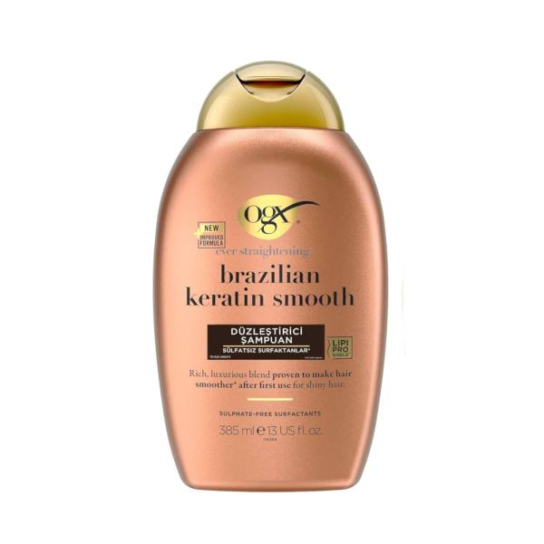 OGX Brazilian Keratin Smooth Strengthening Shampoo 385 ml