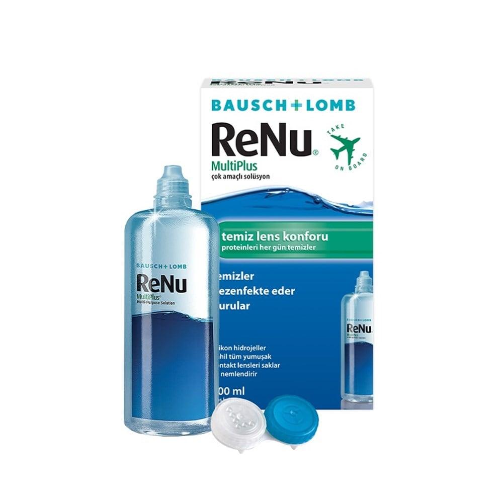 ReNu MultiPlus 100ml Contact Lens Solution - Cleans, Disinfects, and Stores Soft Lenses ReNu MultiPlus 100ml Contact Lens Solution contact lens solution, multi-purpose solution, ReNu MultiPlus, contact lens care, silicone hydrogel lens solution, lens cleaning, lens disinfection, lens storage, eye care, vision care
