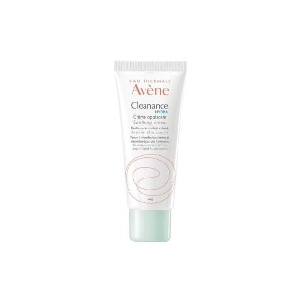 Avene Cleanance Hydra Cream 40ml - Soothing Moisturizing Cream for Sensitive Oily Skin - Face Cream