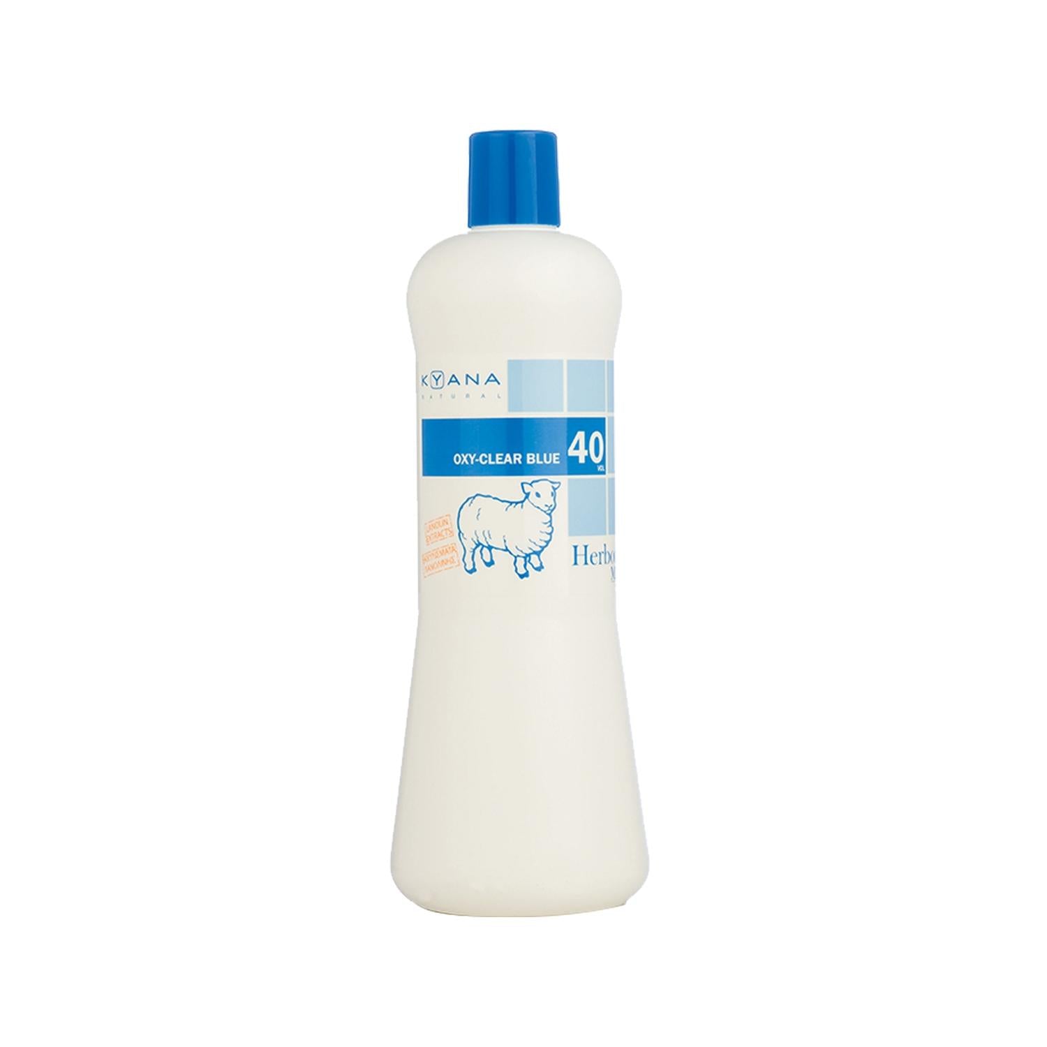 Kyana Herboria Max Oxy Clear Blue Krem Oksidan 40 Volume 1000 ml - Professional Hair Bleach & Oxidizing Cream for Salon-Grade Lightening Kyana Herboria 40 Volume Hair Bleach & Oxidizing Cream hair bleach, oxidizing cream, 40 volume developer, Kyana Herboria, hair lightening cream, professional hair care, salon-grade hair bleach, hair coloring products, beauty products, hair care essentials