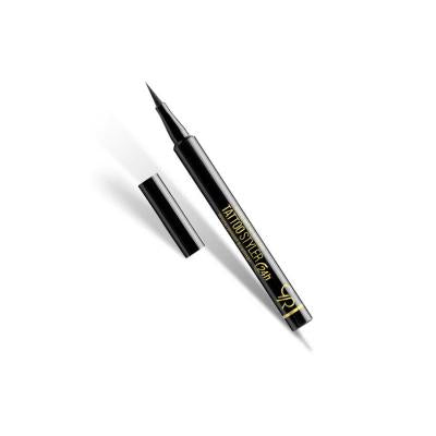 golden rose waterproof eyeliner midnight black, tattoo styler eyeliner brush tip, matte black eyeliner swatch Golden Rose Waterproof Eyeliner - Midnight Black Waterproof Eyeliner - Midnight Black | Golden Rose golden-rose, waterproof-eyeliner, eyeliner, makeup, vegan-beauty, cosmetic, eye-makeup, black-eyeliner, tattoo-styler, ai-generated