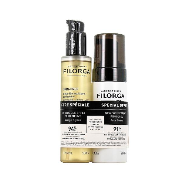 Filorga Skin Prep Cleansing Foam & Oil Duo Set 2x150ml