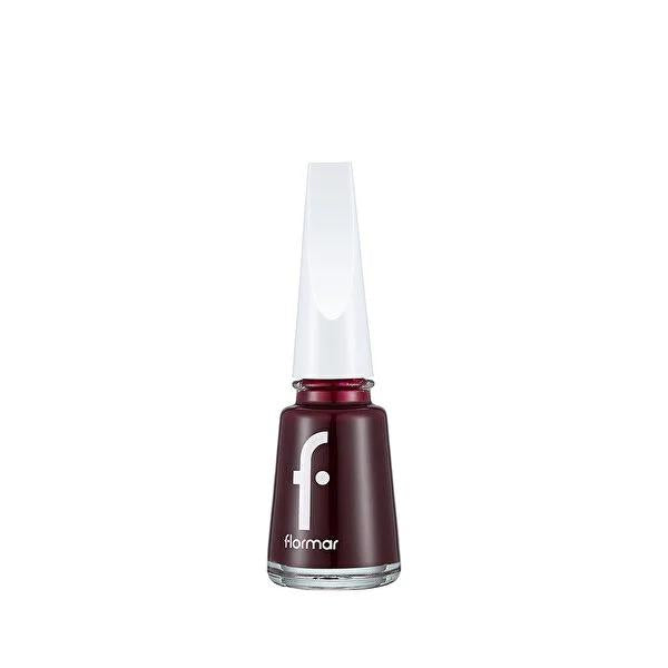 Flormar Nail Enamel Intense Pigmented Polish 352 Blackstar Red | 10ml - image 6
