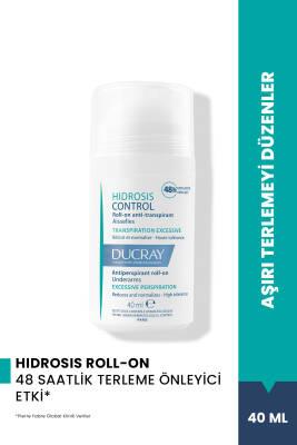 Ducray Hidrosis Control Anti-Transpirant Roll-On 40ml - Effective Sweat & Odor Control - Deodorant