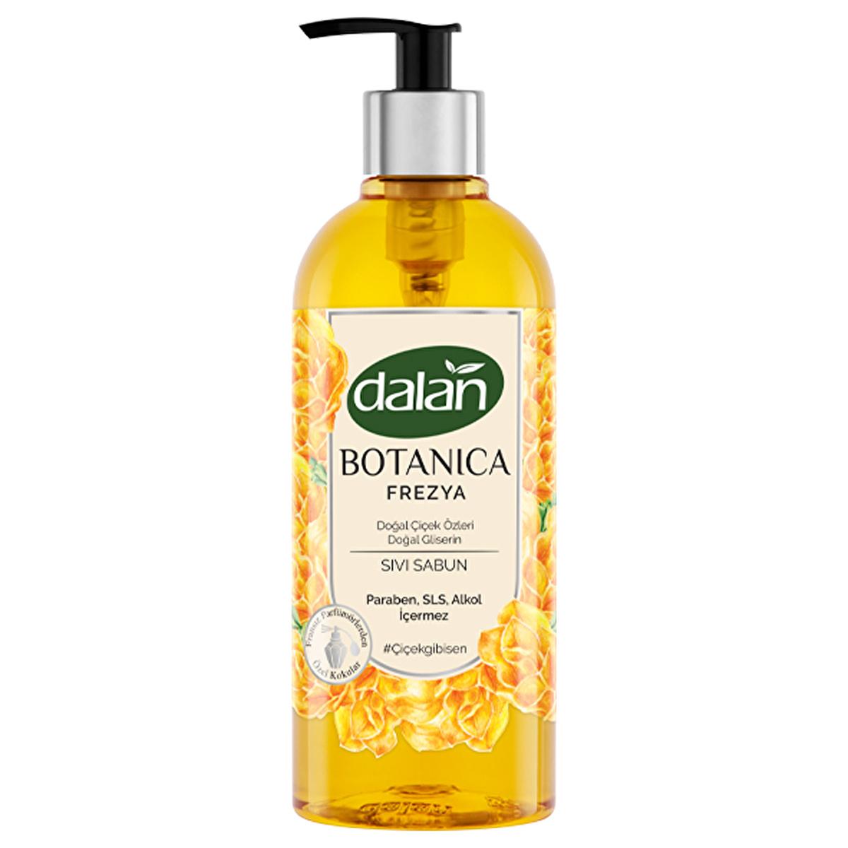 Dalan Botanica Liquid Hand Soap - Natural, Gentle, and Fragrant - 500ml, Paraben-Free, SLS-Free Dalan Botanica Natural Liquid Hand Soap - Gentle & Fragrant liquid hand soap, natural skincare, fragrant soap, paraben-free soap, SLS-free soap, alcohol-free soap, gentle cleansing, moisturizing soap, luxurious fragrance, flower extracts, glycerin, sensitive skin care, natural ingredients, skincare essentials