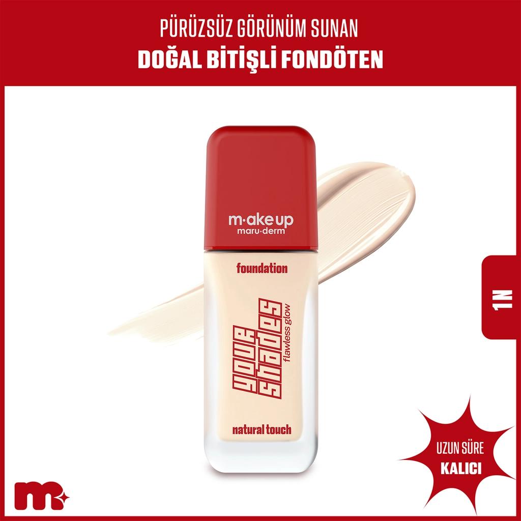 Maruderm Make Up Your Shades Foundation 1N for Fair Skin 30ml