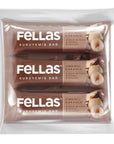 Fellas Hazelnut Cocoa Nut Bar Delicious Snack 3 x 30g