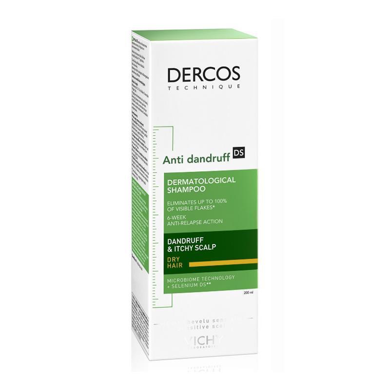 Vichy Dercos Anti-Dandruff Shampoo for Dry Hair - Salicylic Acid, Paraben-Free - Soothes Itching Scalp & Eliminates Flakes - image 12