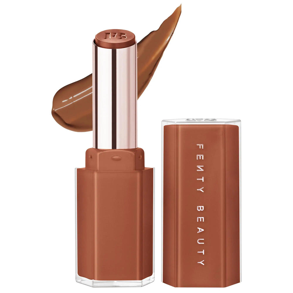 Fenty Beauty Gloss Bomb Stix High-Shine Vegan Lip Gloss/Lipstick - Moisturizing, Cruelty-Free, Hydrating Lip Care Fenty Beauty Gloss Bomb Stix - Vegan Lip Gloss & Lipstick vegan lip gloss, cruelty-free lipstick, hydrating lip care, high-shine lip color, moisturizing lipstick, lip gloss, lipstick, vegan cosmetics, cruelty-free cosmetics, beauty products, lip care, Fenty Beauty, glossy lip color, medium-pigment lip color, moisture-lock formula, vitamin E, shea butter