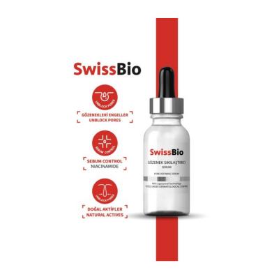 SwissBio Pore Tightening Serum with Vitamin C & Niacinamide - 30ml - view 3