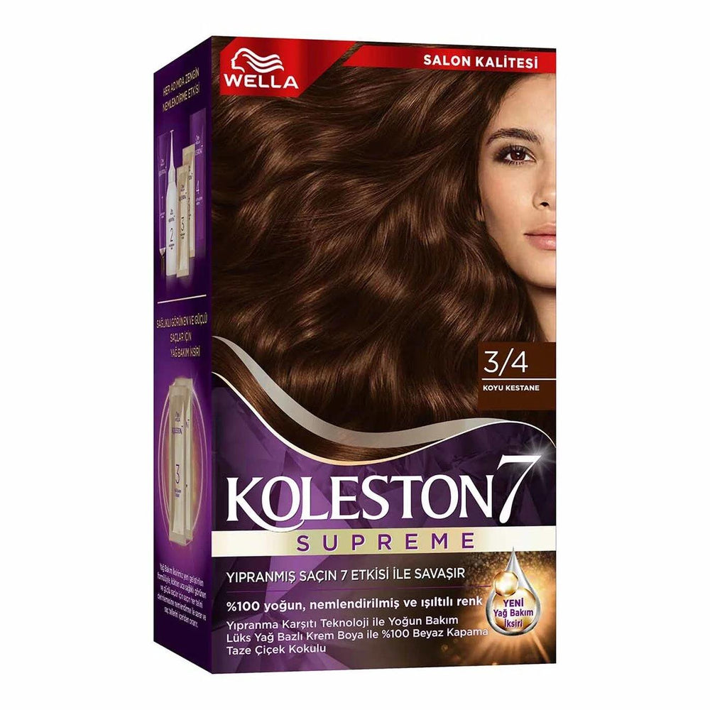Koleston Supreme Hair Dye 34 Dark Chestnut