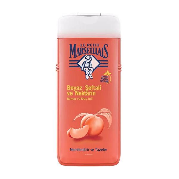 Le Petit Marseillais White Peach & Nectarine Shower Gel - Moisturizing Body Wash for Soft Skin Le Petit Marseillais White Peach Shower Gel - Moisturizing Body Wash Shower Gel, Moisturizing Body Wash, White Peach and Nectarine Scent, Natural Ingredients, Fragrant Shower Products, Body Care, Skin Moisturizer, Luxurious Shower Experience, Gentle Cleansing, Soft Skin, Nourished Skin, Refreshing Shower, Le Petit Marseillais, Personal Care, Cosmetics