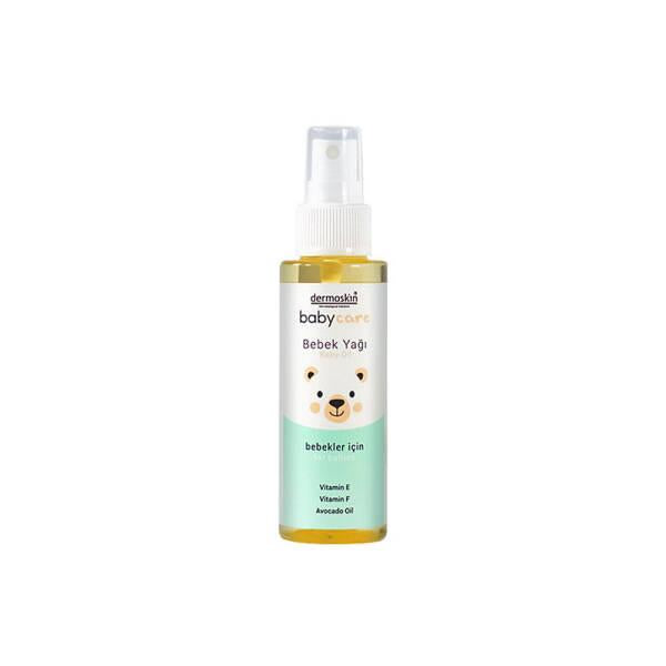 Dermoskin BabyCare Baby Oil - Natural, Non-Greasy Moisturizer for Sensitive Infant Skin - 3.38 fl oz - image 3