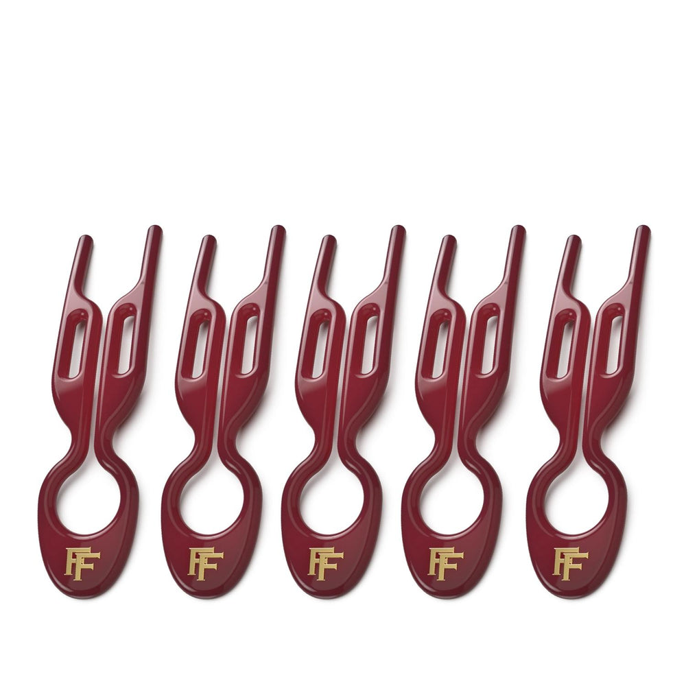 Fiona Franchimon No 1 Hairpin Ruby Red 5 Pack