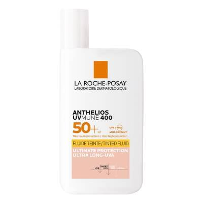 La Roche Posay Anthelios UVmune Fluid Colored Sunscreen SPF50+ - Lightweight, Moisturizing, Hypoallergenic Sun Protection La Roche Posay Anthelios UVmune Fluid SPF50+ Sunscreen Sunscreen, SPF50+, Colored Sunscreen, La Roche Posay Anthelios, Hypoallergenic Sunscreen, Moisturizing Sunscreen, Sun Protection, Skin Care, Dermatologically Tested, Paraben-Free, Daily Sun Protection, Outdoor Essentials