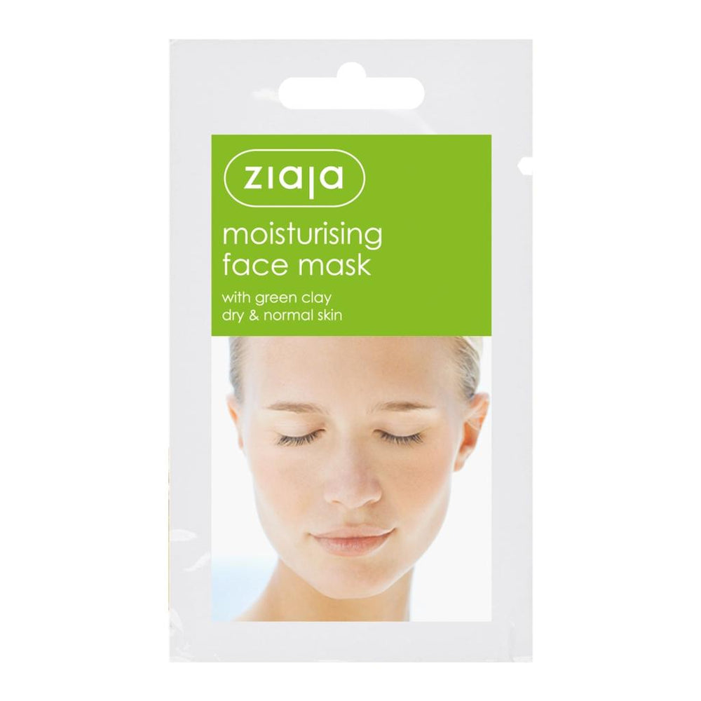 Ziaja Green Clay Moisturizing Face Mask for Dry Skin 7 ml
