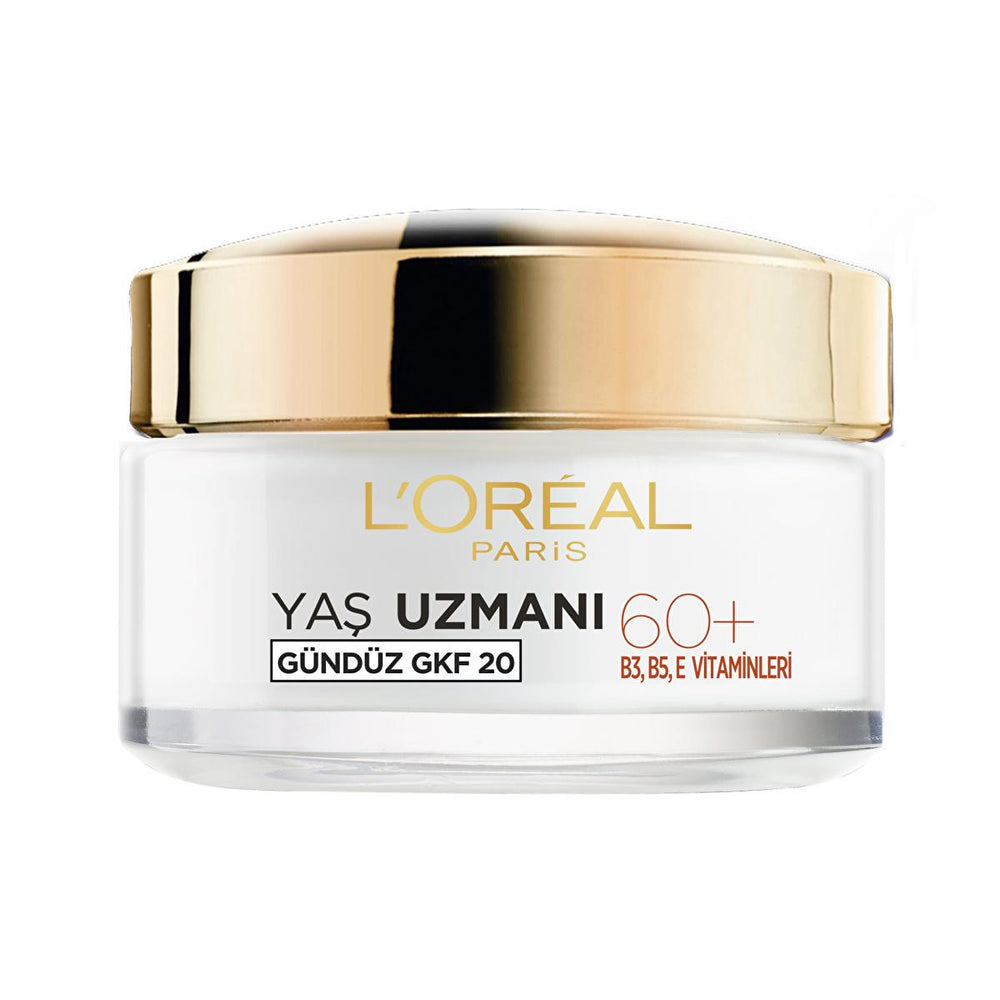 Loreal Paris Anti-Wrinkle Moisturizing Cream for Mature Skin 60+ - Nourishes, Hydrates, Reduces Wrinkles & Age Spots - view 3