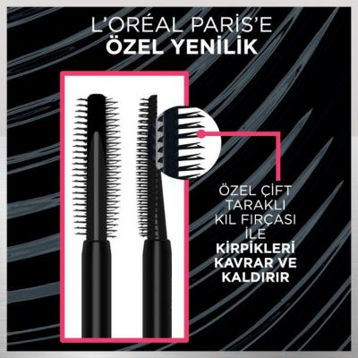 Loreal Paris Telescopic Lift Mascara - Long-Lasting, Volumizing, and Nourishing Mascara for Eyelash Enhancement Loreal Paris Telescopic Lift Mascara - Long-Lasting & Volumizing Loreal Paris Telescopic Lift Mascara, Long-lasting mascara, Volumizing mascara, Mascara for eyelash enhancement, Seramide-enriched mascara, Eye makeup, Cosmetics, Beauty products, Makeup essentials, Lash care, Volumizing and lengthening mascara