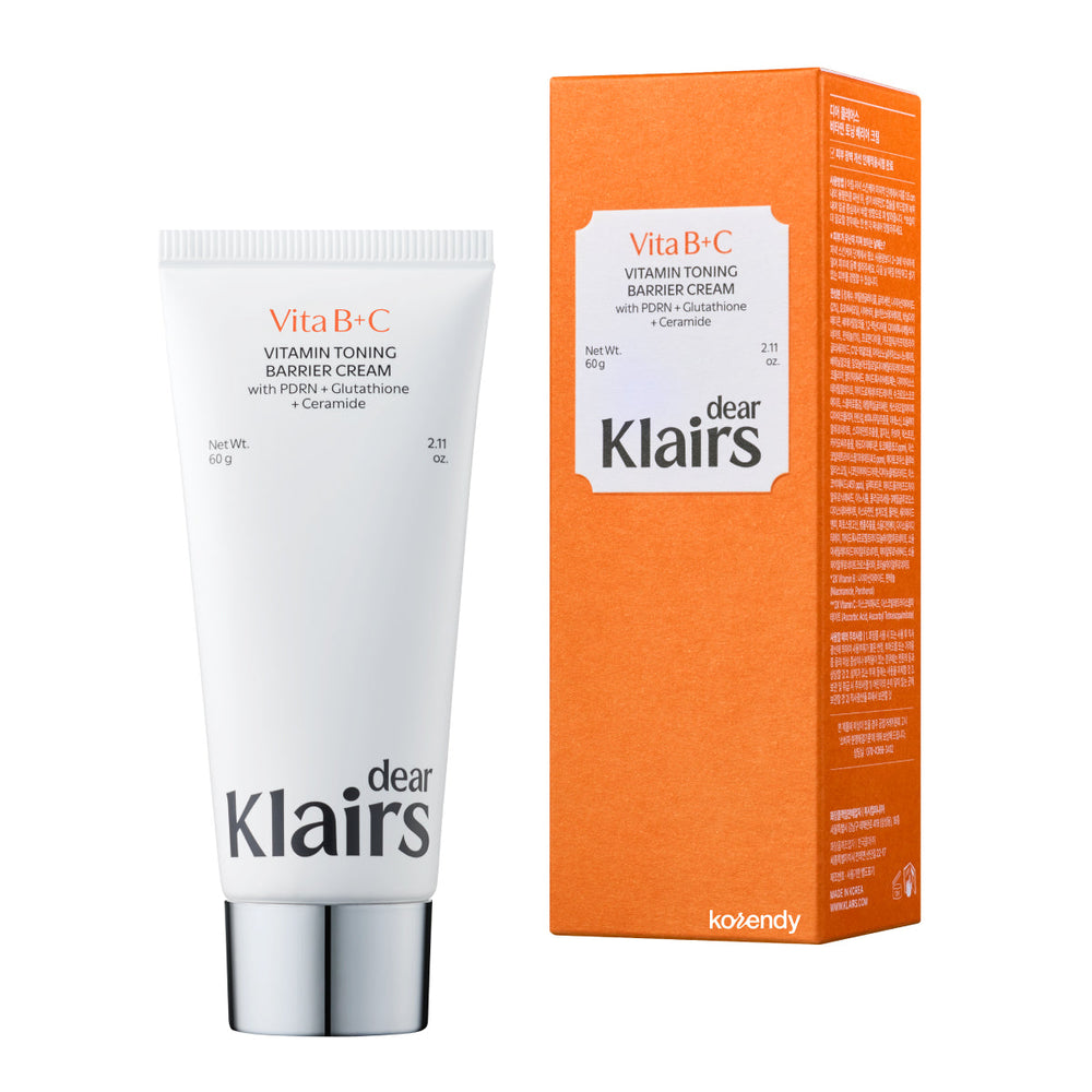 Klairs Vitamin Toning Barrier Cream Brightening Centella PDRN 60g