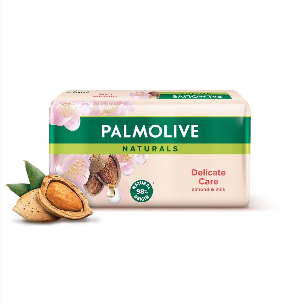 Palmolive Almond Bar Soap for Smooth Skin 3 x 90g