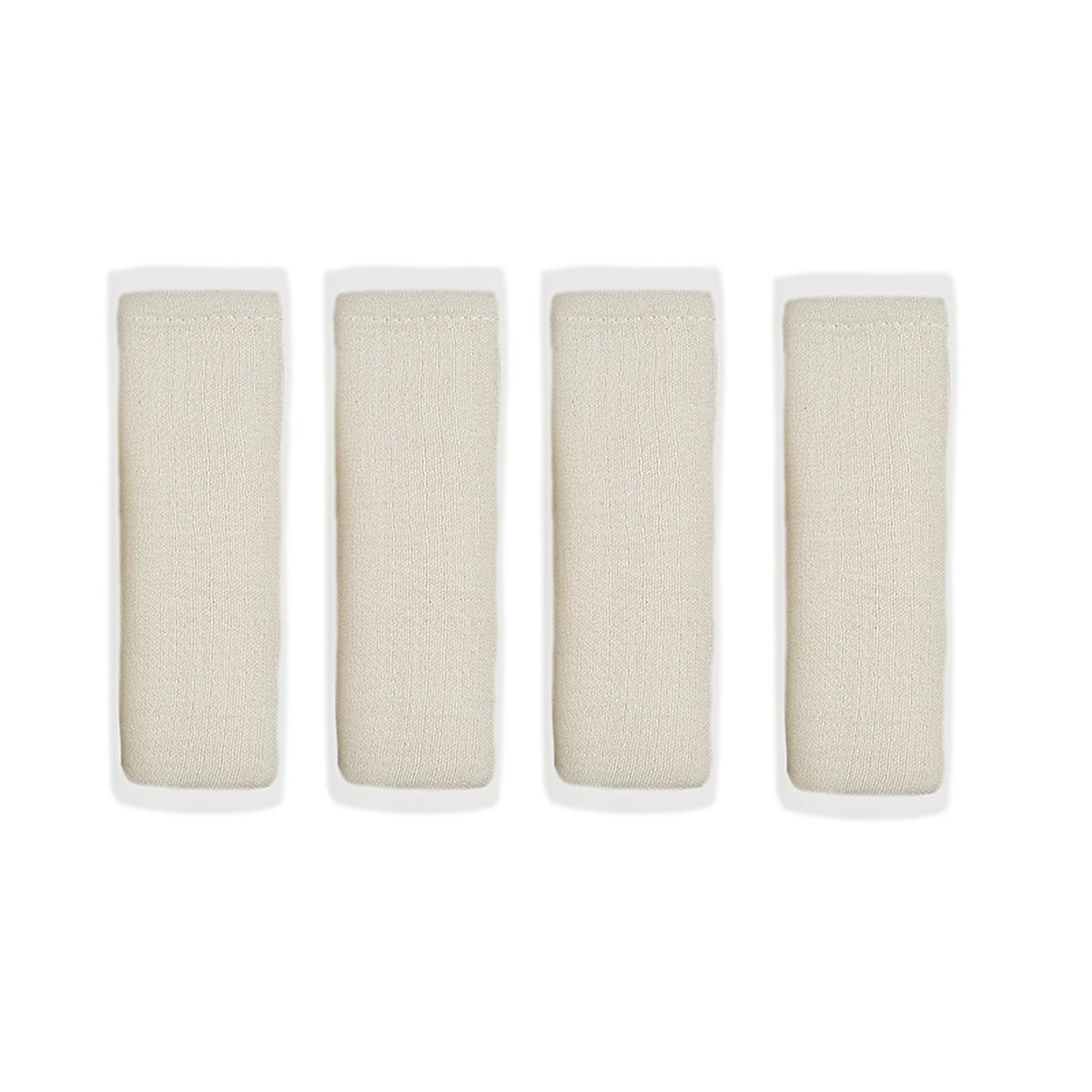 Babyjem Baby Muslin Cloth - Soft, Multi-Purpose Cloth for Baby Care Essentials - Pack of 4 Baby Muslin Cloth by Babyjem - Soft & Multi-Purpose baby muslin cloth, muslin cloth, baby care essentials, soft baby cloth, multi-purpose baby cloth, baby hygiene products, babyjem, ecru baby cloth, pack of 4, gentle baby products, baby comfort, newborn essentials, baby gift ideas