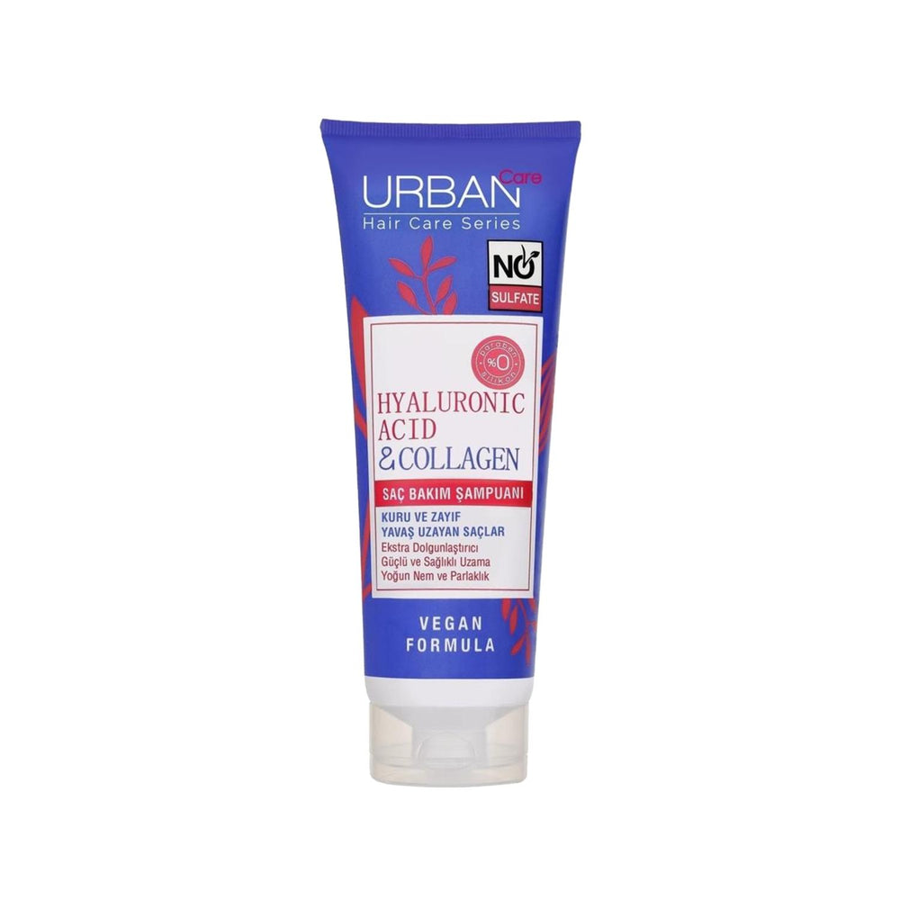URBAN Care Sulfate-Free Shampoo with Hyaluronic Acid & Collagen for Dry & Damaged Hair - 8.45 fl oz URBAN Care Sulfate-Free Shampoo for Dry Hair Sulfate-Free Shampoo, Hyaluronic Acid Shampoo, Collagen Shampoo, Dry Hair Care, Nourishing Shampoo, Hair Care, Natural Hair Care, Moisturizing Shampoo, Gentle Shampoo, Sensitive Scalp Shampoo