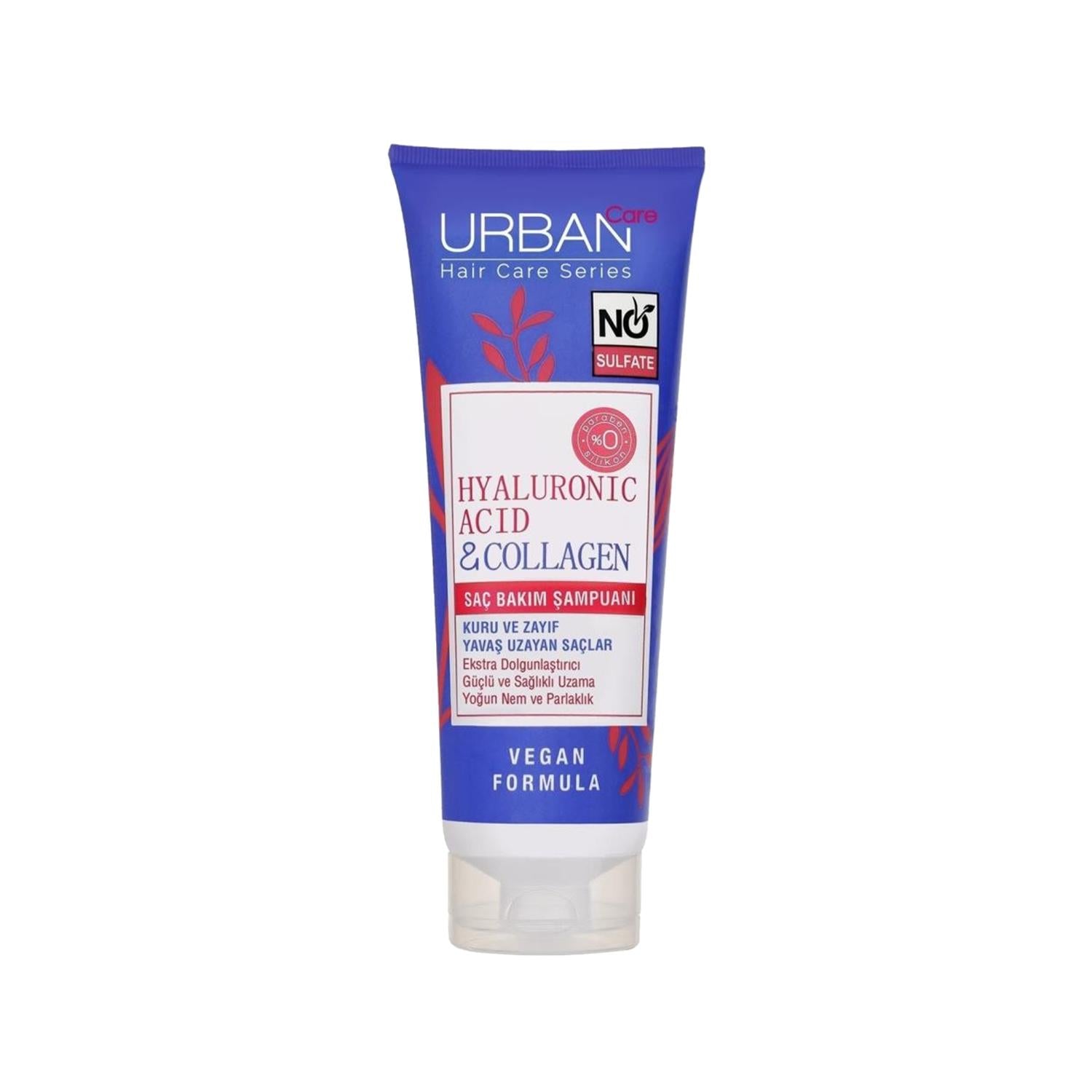 URBAN Care Sulfate-Free Shampoo with Hyaluronic Acid & Collagen for Dry & Damaged Hair - 8.45 fl oz URBAN Care Sulfate-Free Shampoo for Dry Hair Sulfate-Free Shampoo, Hyaluronic Acid Shampoo, Collagen Shampoo, Dry Hair Care, Nourishing Shampoo, Hair Care, Natural Hair Care, Moisturizing Shampoo, Gentle Shampoo, Sensitive Scalp Shampoo