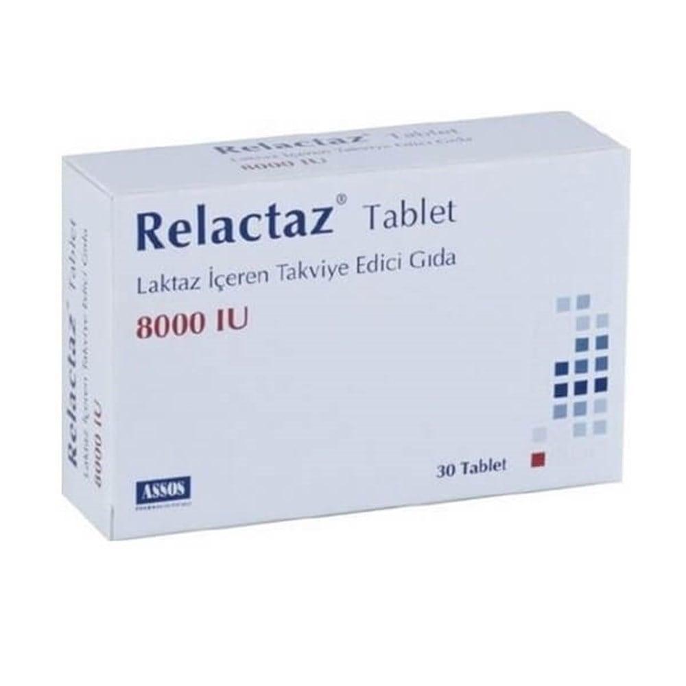 Relactaz Lactase Enzyme Supplement - 30 Tablets for Lactose Intolerance Relief & Digestive Aid Relactaz Lactase Enzyme Supplement - Lactose Intolerance Relief lactase enzyme supplement, lactose intolerance relief, digestive aid for lactose, Relactaz 30 Tablet, lactose digestion support, digestive health, dietary supplement, lactase enzyme, lactose intolerance, bloating relief, gas relief, stomach cramp relief, dairy digestion, digestive comfort, dietary aid
