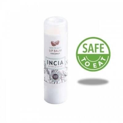 Incia Natural Coconut Lip Balm - Deeply Moisturizing, Vitamin E Rich Dry Lips Treatment - Natural Lip Care, Heals & Protects, 0.23 oz Incia Natural Coconut Lip Balm - Moisturizing Dry Lips Treatment natural lip balm, coconut lip balm, moisturizing lip balm, lip moisturizer, dry lips treatment, natural lip care, coconut oil for lips, inci lip balm, lip care, dry lips, chapped lips, natural ingredients, vitamin E, lip protection, lip repair, lip nourishment, healthy lips, sensitive skin, coconut oil, beeswax,