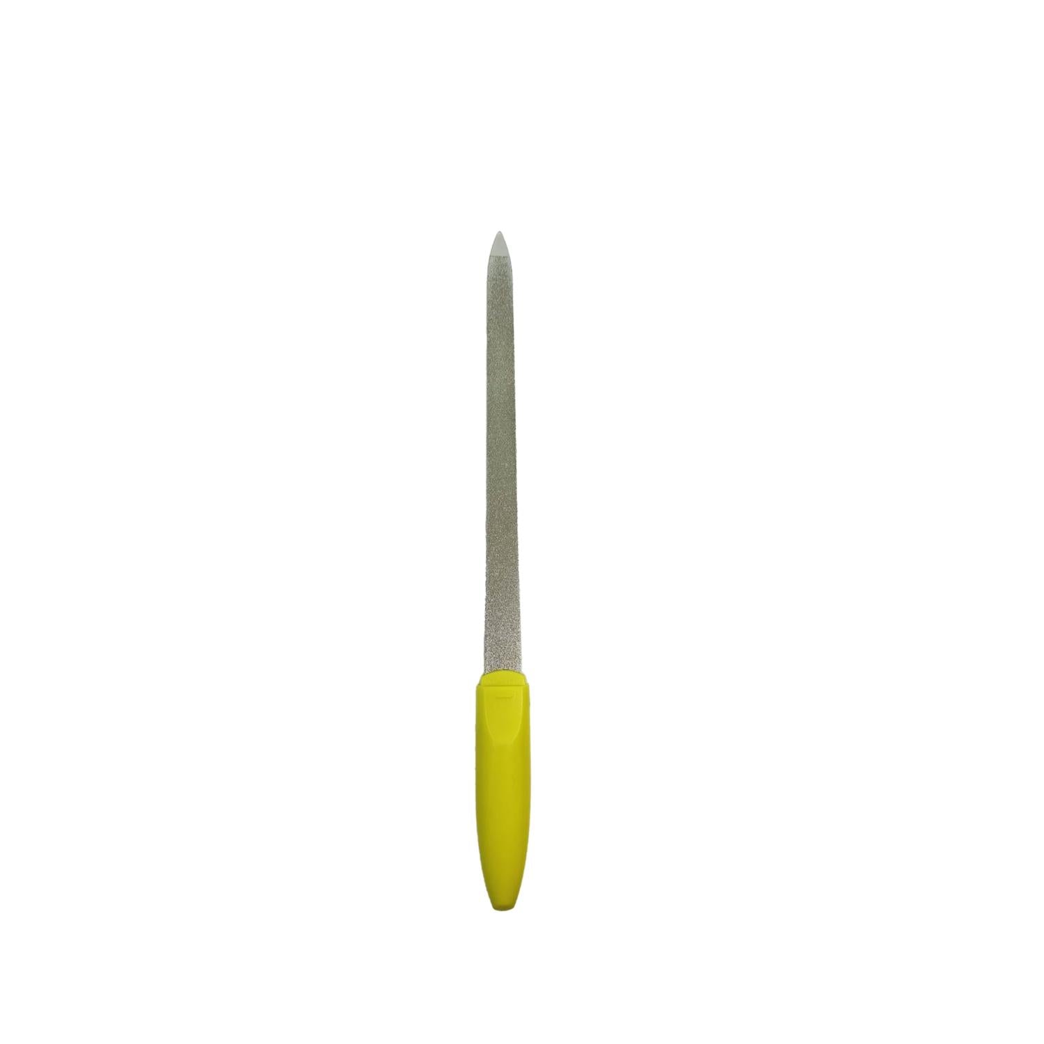 Maklora Yellow Handled Metal File FF3 - Ergonomic Grip, Durable Construction for DIY, Metalworkers & Handymen Maklora FF3 Metal File - Yellow Handle, Ergonomic Grip Metal file, Demir Törpü, Hand tool, FF3 model, Yellow handled file, DIY tools, Metalworking tools, Handyman essentials, Ergonomic handle, Durable construction, Maklora, Tool, Metal shaping, Metal smoothing