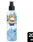 Yumoş Fabric Refreshing Spray Lilyum Scent - 6.76 fl oz, Anti-Wrinkle, Quick Refreshing for Clothes Yumoş Fabric Refreshing Spray - Quick & Anti-Wrinkle Fabric refreshing spray, Clothing care product, Anti-wrinkle spray, Freshening spray for clothes, Lilyum scented fabric refresher, Quick clothing refresh, Wrinkle reduction spray, Dermatologically tested fabric spray, Convenient laundry solution, Travel essentials, Gym clothes refresh, Busy lifestyle clothing care