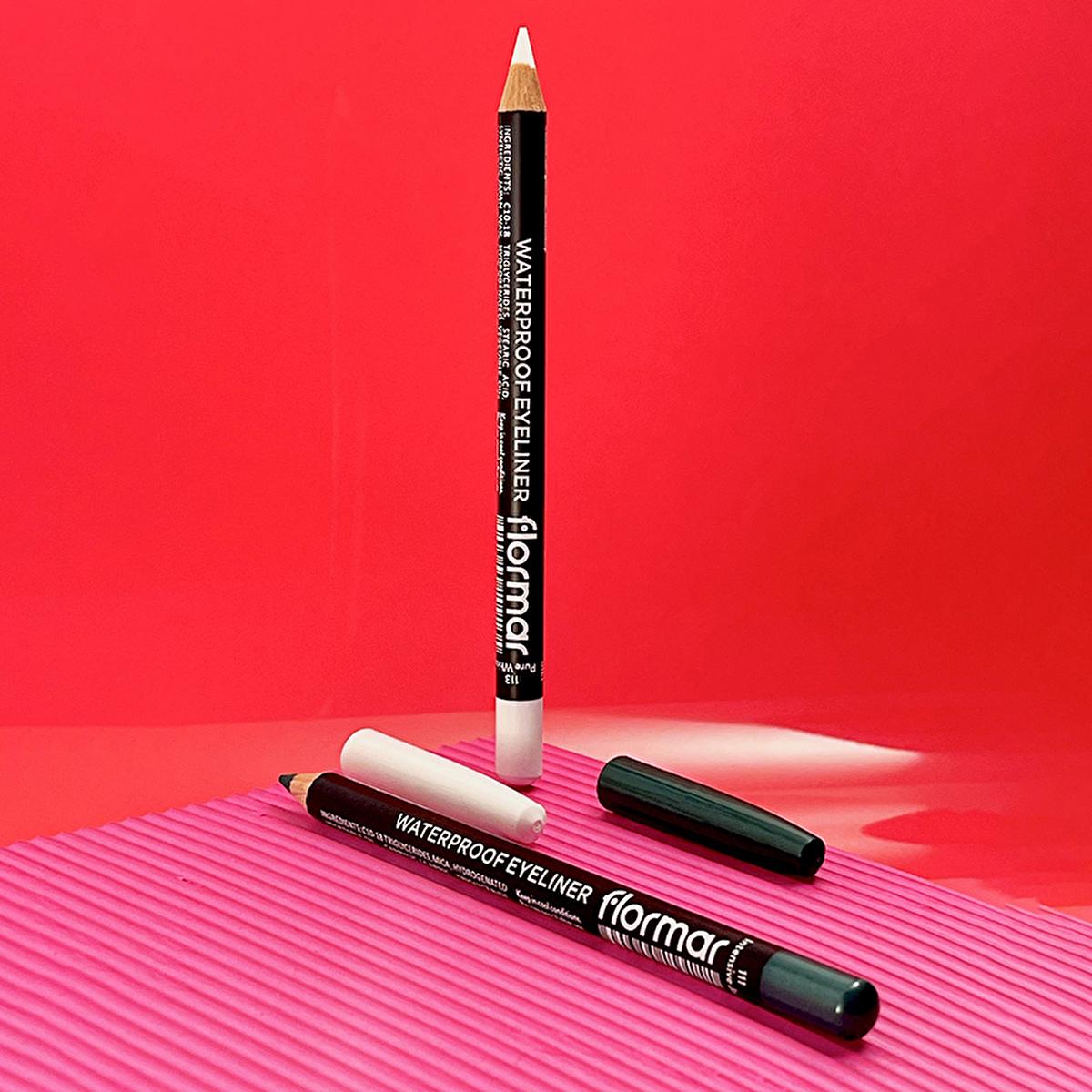 Flormar Waterproof Mat Eyeliner - Intense Color, Long-Lasting Eye Makeup with Waterproof Formula Flormar Waterproof Mat Eyeliner - Long Lasting & Intense waterproof eyeliner, mat göz kalemi, yoğun pigmentli eyeliner, suya dayanıklı makyaj, long-lasting eye makeup, cosmetic, makeup, eye makeup, intense color, durable makeup, Flormar, beauty products