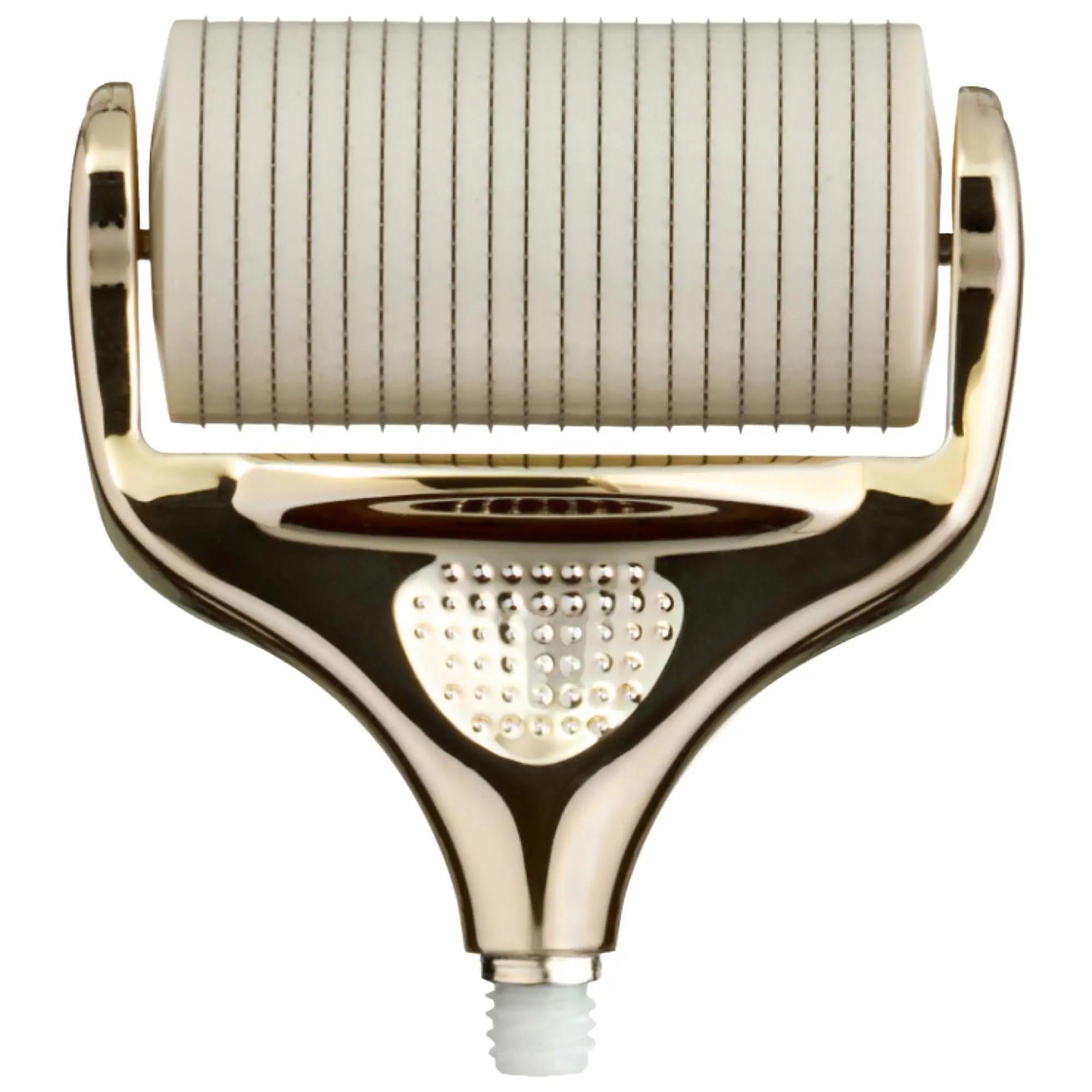 GRO+ 0.25 mm Advanced Scalp Dermaroller for Hair Thinning & Flaky Dry Scalp - Gentle Exfoliation, Maximum Coverage GRO+ 0.25 mm Dermaroller for Hair Growth & Scalp Health Dermaroller, Scalp Exfoliation, Hair Thinning, Flaky Dry Scalp, Hair Growth Tool, Hair Care, Scalp Health, Hair Loss Solution, Hair Growth Promotion, Scalp Exfoliator, Hair Thinning Solution, Dry Scalp Relief