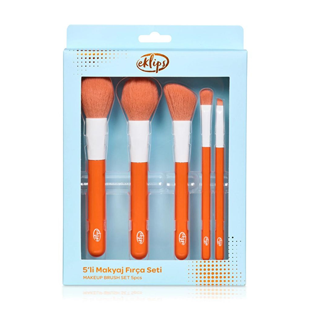 Eklips Summer Collection 5-Piece Makeup Brush Set