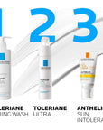 La Roche Posay Toleriane Caring Wash Cleansing Gel for Sensitive Skin - 400ml, Niacinamide & Ceramide Enriched La Roche Posay Toleriane Caring Wash - Gentle Cleansing Gel La Roche Posay Toleriane Caring Wash, Cleansing Gel for Sensitive Skin, Niacinamide Cleanser, Ceramide Skincare, Gentle Facial Cleanser, Sensitive Skin Care, Hydrating Cleanser, Soothing Skincare, Skincare Routine, Dermatologist Recommended, Face Wash, Skincare Essentials