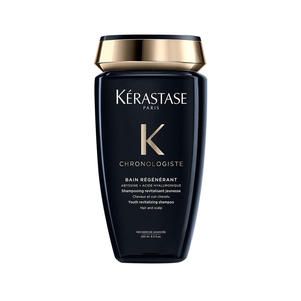 Kerastase Chronologiste Bain Regenerant Regenerating Shampoo - Luxury Hair Care for Damaged Hair, 8.45 fl oz - Shampoo