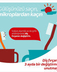 Colgate Manual Toothbrush with Tongue Cleaner - Extra Clean for Effective Oral Hygiene - view 2