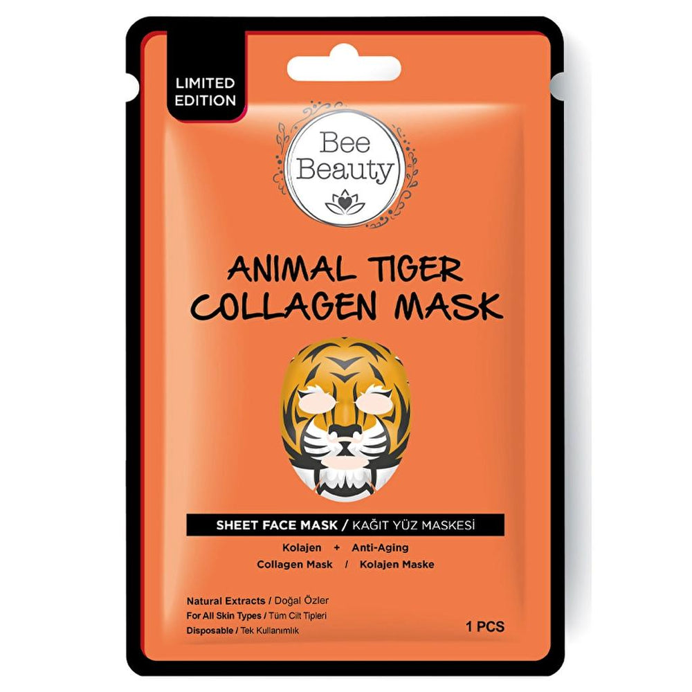 Bee Beauty Tiger Sheet Mask for Fun Hydration 25g