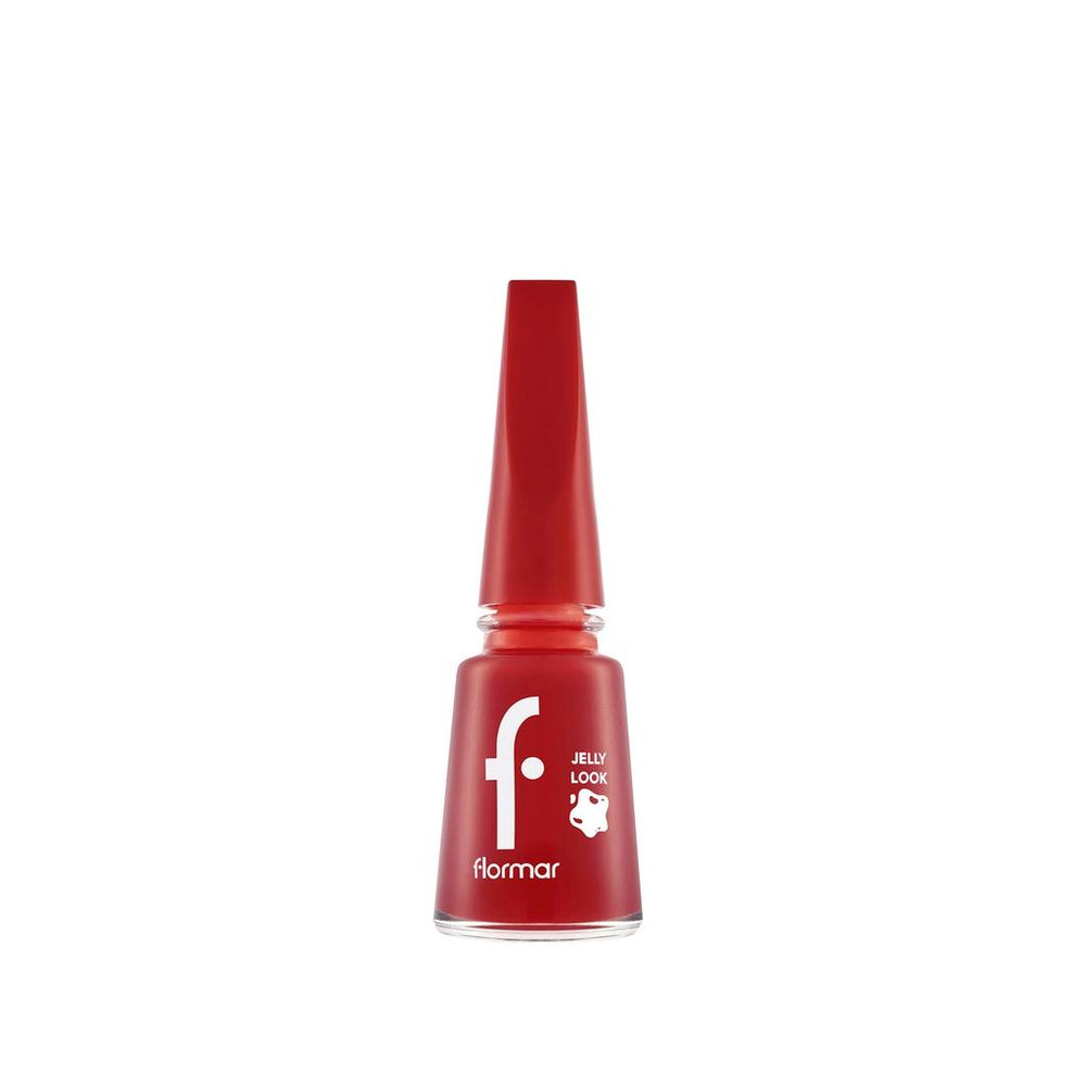 Flormar Jelly Look High-Shine Nail Polish JL04 Scarlet 11ml