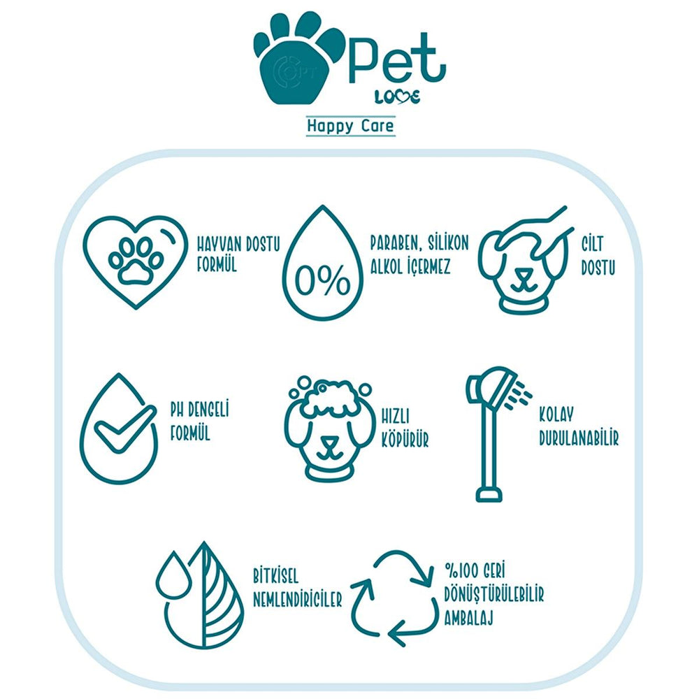 Pet Love Argan Oil Pet Shampoo for Cats & Dogs - Natural, Gentle, 16.91 fl oz - view 3
