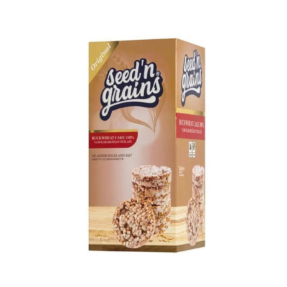 Seedn Grains Buckwheat Cakes for Healthy Snacking 125g